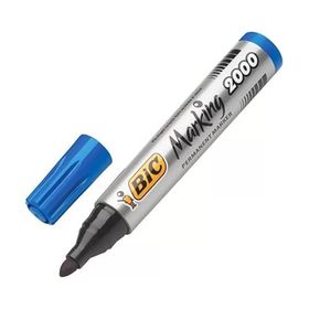 Bic 2000 Permanent Yuvarlak Uç Mavi Markör Koli Kalemi
