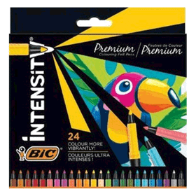 Bic 24 Renk İntensity Premium Keçeli Boya Kalemi