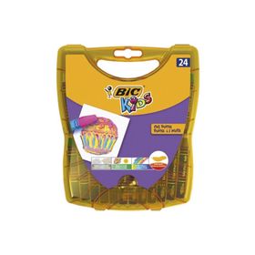 Bic 24 Renk Yağlı Pastel Boya