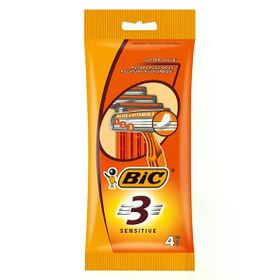 Bic 3 Sensitive 4'lü Kullan At Tıraş Bıçağı