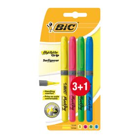 Bic 3086126620671 Brite Liner 4'lü Fosforlu Kalem