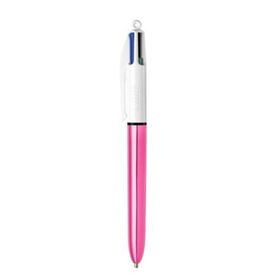Bic 4 Colors Shine M Pembe Fonksiyonlu Tükenmez Kalem