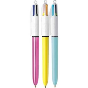 Bic 4 Colours 3'lü Tükenmez Kalem Seti