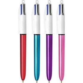 Bic 4 Colours Shine 4'lü Tükenmez Kalem