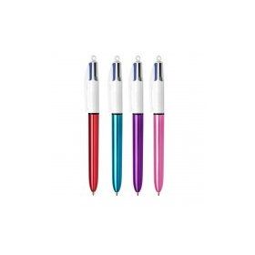 Bic 4 Colours Shine 4'lü Tükenmez Kalem