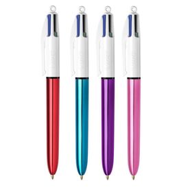 Bic 4 Colours Shine 4'lü Tükenmez Kalem