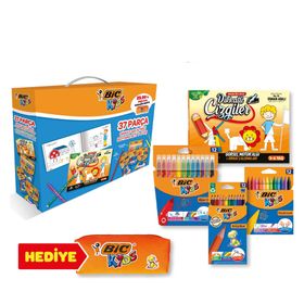Bic 5010893 7 Parça Kıds Dikkat Geliştirici Boyama Seti