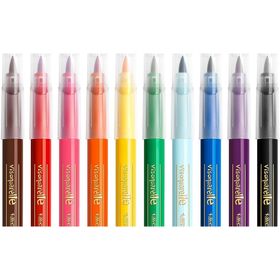 Bic 8289641 Visequerella Fırça Uç 10 Renk Keçeli Kalem
