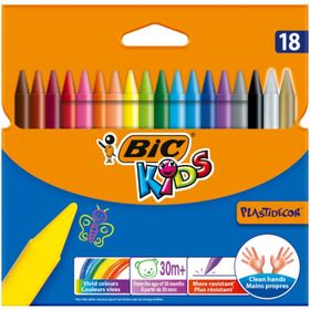 Bic 829771 Plastıdecor 18 Renk Yağlı Pastel Boya
