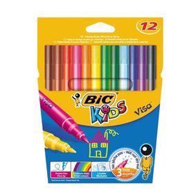 Bic 8374903 Mini Kids Couleur 12'li Keçeli Kalem