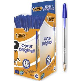 Bic 847898 Cristal 1.0 mm 50 li Mavi Tükenmez Kalem