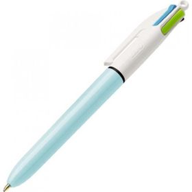 Bic 887777 4 Colours Fun 4 Renk (Pembe-Mor-Mavi-Yeşil) Tükenmez Kalem