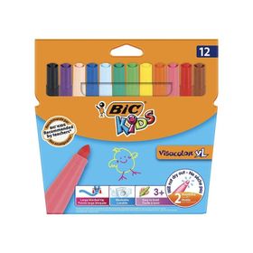 Bic 8922231 Visa XL Jumbo 12'li Keçeli Boya Kalemi