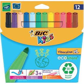 Bic 8922231 Visa XL Jumbo 12'li Keçeli Boya Kalemi