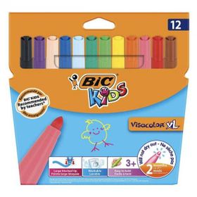 Bic 8922231 Visa XL Jumbo 12'li Keçeli Boya Kalemi