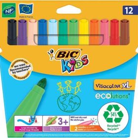 Bic 8922231 Visa XL Jumbo 12'li Keçeli Boya Kalemi