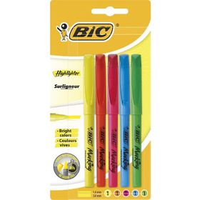 Bic 893133 Brite Liner 5'li Karışık Fosforlu Kalem Set
