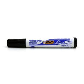 Bic 904937 Siyah Velleda Eco 1701 12'li Beyaz Tahta Kalemi