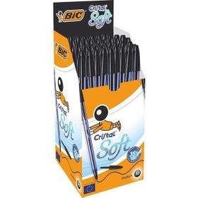 Bic 918518 Cristal Soft 50'li Siyah Tükenmez Kalem