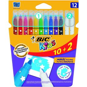 Bic 9202952 Magic Sihirli 12 Renk Silinebilir Keçeli Kalem