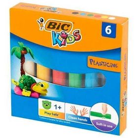 Bic 947712 6 Renk Plasticine Oyun Hamuru