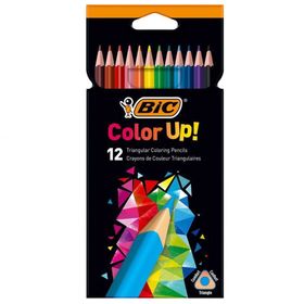 Bic 950527 Color Up 12 Renk Üçgen Kuru Boya