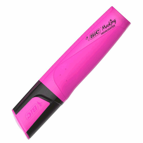 Bic 968586 Pembe Marking Flat Fosforlu Kalem