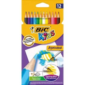 Bic Aquacouleur 12'li Kuru Sulu Boya