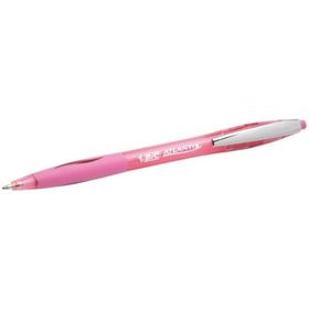 Bic Atlantis Pembe Tükenmez Kalem
