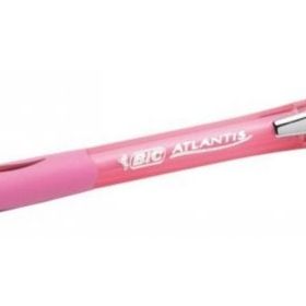 Bic Atlantis Pembe Tükenmez Kalem