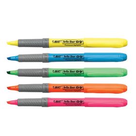 Bic Brite Liner Grip Fosforlu Kalem