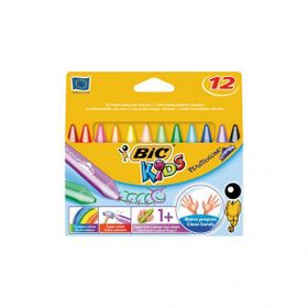 Bic Elleri Kirletmeyen 12'li Üçgen Mum Boya