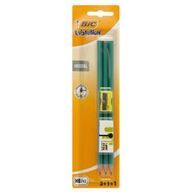 Bic Evolution 650 HB Kurşun Kalem Silgi ve Kalemtıraş Seti