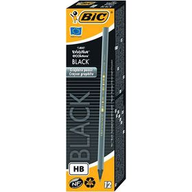 Bic Evolution Köşeli 12 Adet Siyah HB Kurşun Kalem