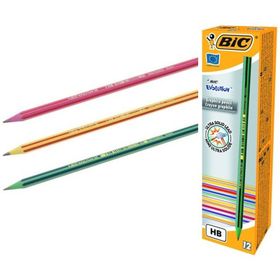 Bic Evolution Stripes 646 Siyah 12 Li Kurşun Kalem