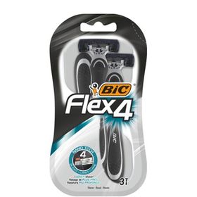 Bic Flex4 4 Bıçaklı 3'lü Tıraş Bıçağı