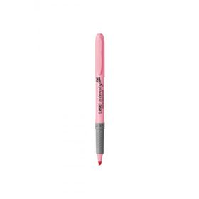 Bic Grip Pastel Pembe Fosforlu Kalem