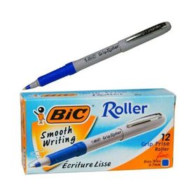 Bic Grip Roller Mavi Tükenmez Kalem