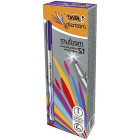 Bic Intensity 12'li Mor Kutu Keçe Uçlu Kalem