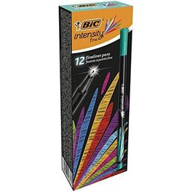 Bic Intensity 12'li Zümrüt Yeşil Kutu Keçe Uçlu Kalem