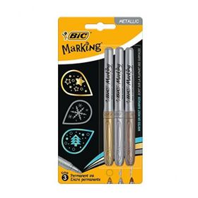 Bic Intensiv Metalik 3'lü Markör