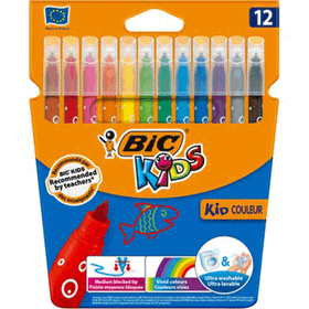Bic Kids 12 Renk Keçeli Boya