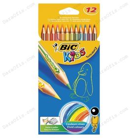 Bic Kids 12'li Kuru Boya Kalemi