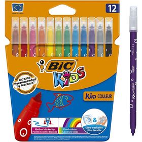 Bic Kids 9202932 Kid Couleur 12'li Keçeli Boya Kalemi