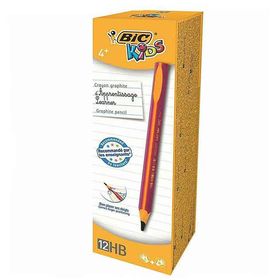 Bic Kids Evolution 919263 Üçgen Jumbo Pembe 12'li Kurşun Kalem