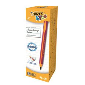 Bic Kids Evolution HB Üçgen Jumbo 12'li Pembe Kurşun Kalem