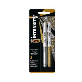 Bic Marking Yaldızlı Altın Gümüş 2'li Davetiye Kalemi