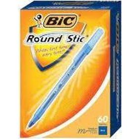 Bic Mavi Round Stick 120 Adet Tükenmez Kalem
