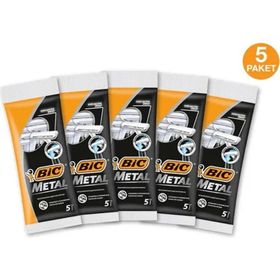 Bic Metal Kullan At 5x5'li Tıraş Bıçağı