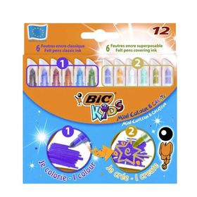 Bic Mini Colour Create 12 Renk Keçeli Kalem